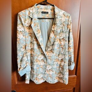 🩵Shein Floral Blazer
